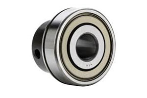 SA306 — Heavy-duty eccentric locking collar insert bearing for 30mm shaft.
