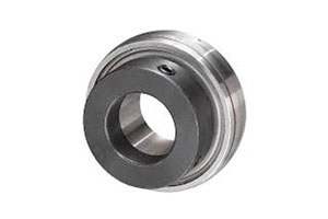 SA307 — Heavy-duty eccentric locking collar insert bearing for 35mm shaft.