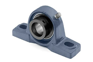 SAP205 Pillow block bearing unit with SA205 eccentric locking insert.