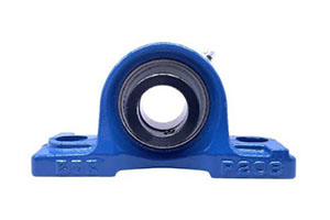 SAP205 — Pillow block mounted bearing with SA205 insert for 25mm shaft.