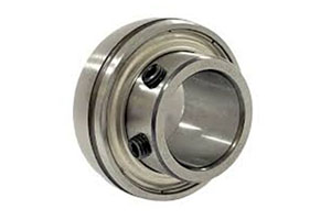 SB205 Set screw locking insert bearing with narrow inner ring for 25mm shaft.