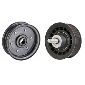 Steel vs. Polymer Idler Pulleys