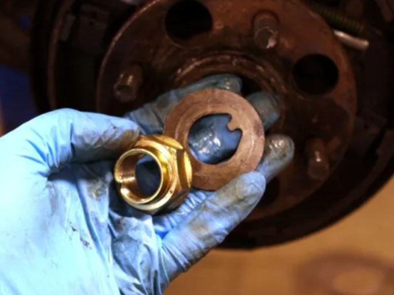 The rear wheel bearing location varies even more than the front, because rear wheels may be driven (RWD and AWD)