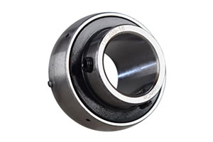 UC205 — Set screw locking insert bearing for 25mm shaft.