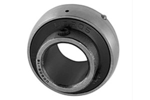 UC206 — Set screw locking insert bearing for 30mm shaft.
