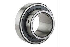 UC308 — Heavy-duty set screw locking insert bearing for 40mm shaft.