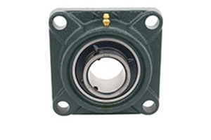 UCF204 Four‑bolt square flange bearing unit with UC204 insert. Most common flanged mounted bearing for general industrial use.