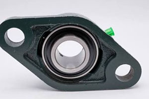 UCFL206 — Flange mounted bearing with UC206 insert for 30mm shaft.
