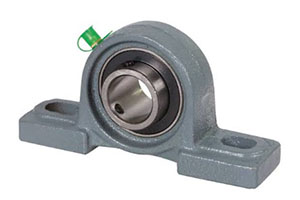UCP205 — Pillow block mounted bearing with UC205 insert for 25mm shaft.