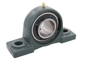 UCP207 — Pillow block mounted bearing with UC207 insert for 35mm shaft.