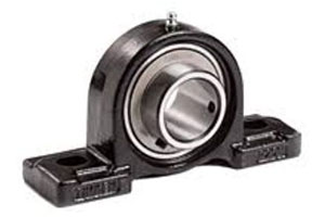 UCP208 — Pillow block mounted bearing with UC208 insert for 40mm shaft.