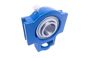 UCT205 — Take-up bearing with UC205 insert for 25mm shaft.