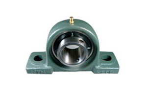 UKP207 — Pillow block mounted bearing with UK207 insert for 30mm shaft.