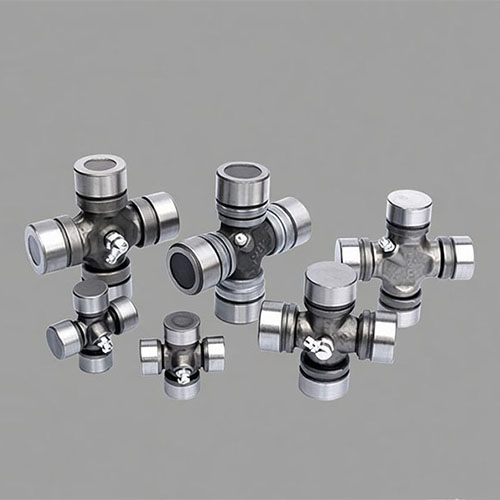 Universal joint crosses are classified by snap ring retention method (OSR vs. ISR) and lubrication design (greaseable vs. sealed).