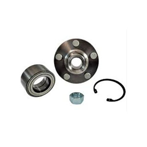 Wheel Bearing Repair Kits Contains double-row ball bearing or tapered roller bearing, two contact oil seals, circlip, and axle nut.