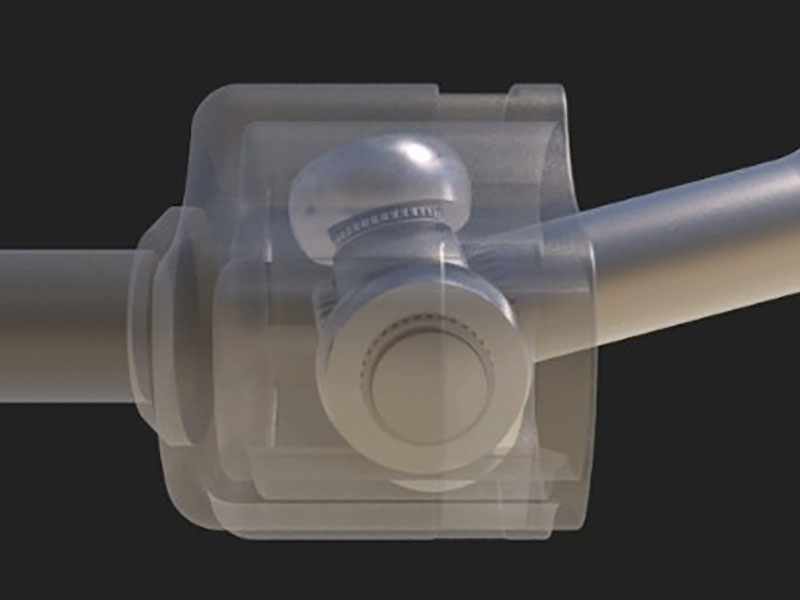 Front-wheel-drive halfshaft assembly showing Rzeppa CV joint on outboard wheel side and Tripod CV joint on inboard differential side with steering and plunge functions