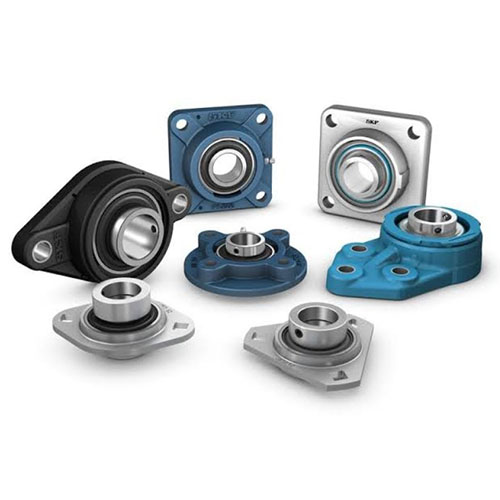 A flange mounted bearing – also referred to as a flanged bearing unit or flange unit
