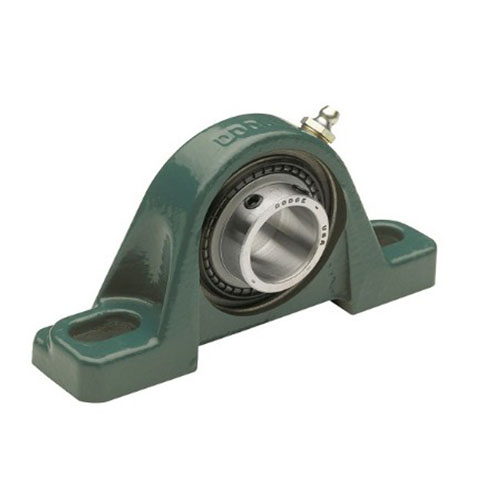 A pillow block bearing is a type of mounted bearing (housed bearing unit) consisting of a bearing insert installed in a supportive housing.
