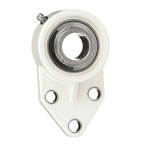 Flange – FB (3-Bolt Bracket Flange Suspended Housing) – Three-bolt bracket flanged housing. Suitable for applications requiring three-point mounting.