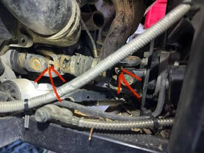 U-Joint Grease Location on Driveshaft and Grease Gun Maintenance