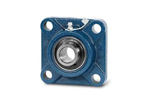 UCF201 Aftermarket four-bolt square flange bearing unit for 12mm shaft.