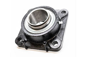 UCF215 Aftermarket four-bolt square flange bearing unit for 75mm shaft.