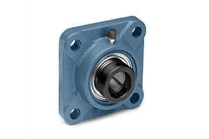 UCF216 Aftermarket four-bolt square flange bearing unit for 80mm shaft.